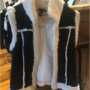 Womens fur vest